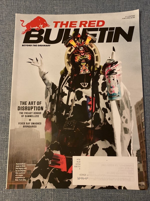 The Red Bulletin Magazine The Art Of Disruption June 2018 98 PAGES FREE SHIPPING
