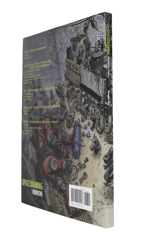 Space Drawing: Perspective by Dong Ho Kim Authentic drawing book Soft Cover gallery