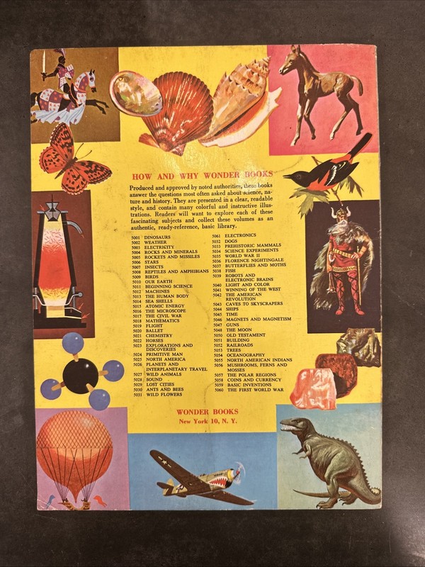 Vintage HOW AND WHY WONDER Book of Railroads - 48 Pages - Clean! gallery