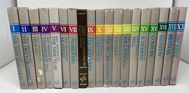 Great Preaching On….Lot Vol 1–18 & 20 (Missing 19) Sword of Lord Hutson Smith