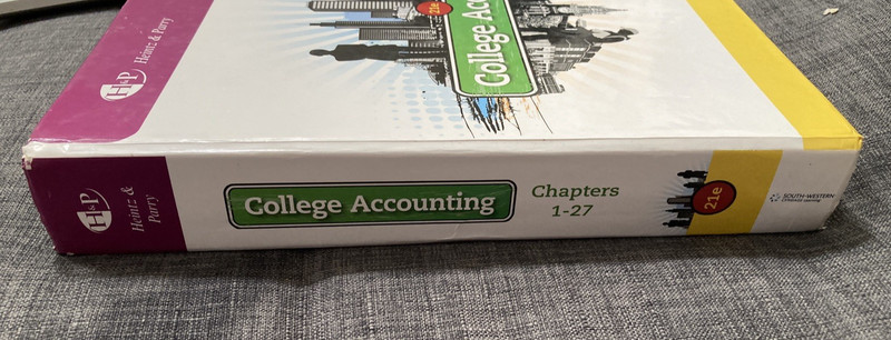 College Accounting 21e H&P Heintz & Parry Chapters 1-27 1120 Pages gallery