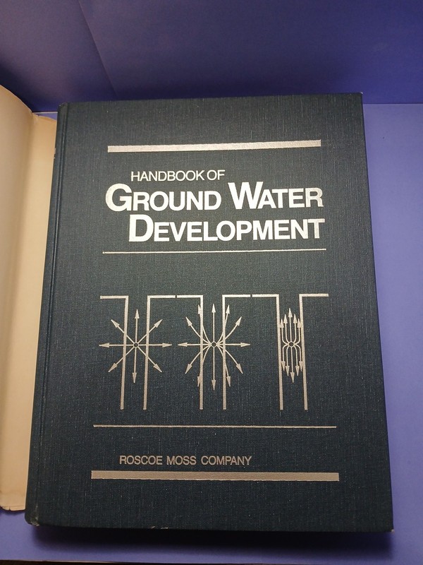 Handbook of Ground Water Development by Roscoe Moss Company Hardcover GOOD gallery