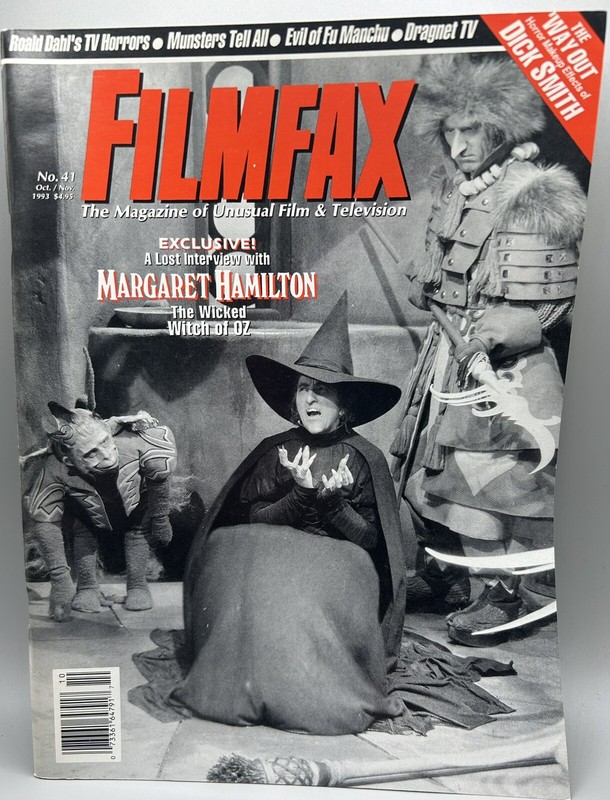 FILMFAX # 41 MARGARET HAMILTON/Wicked Witch: Wizard of Oz cover, Oct/Nov 1993