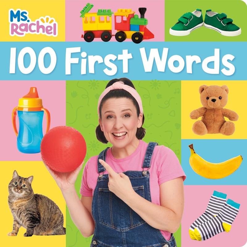 100 First Words (Ms. Rachel) (Books by Ms. Rachel) – board book Ms. Rachel|R…