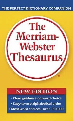 The Merriam-Webster Thesaurus – Mass Market Paperback – VERY GOOD