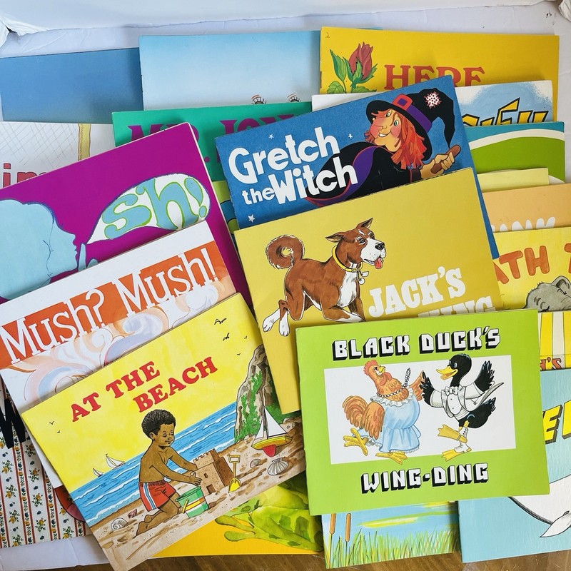 MCP MODERN CURRICULUM PRESS Set Of 29 Phonics Readers Janis Asad Raabe Vintage