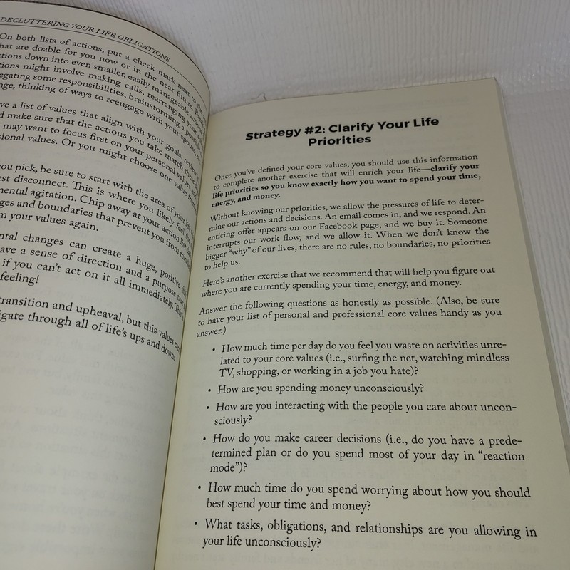 Declutter Your Mind Paperback S.J. Scott Barrie Davenport Self Help Book gallery