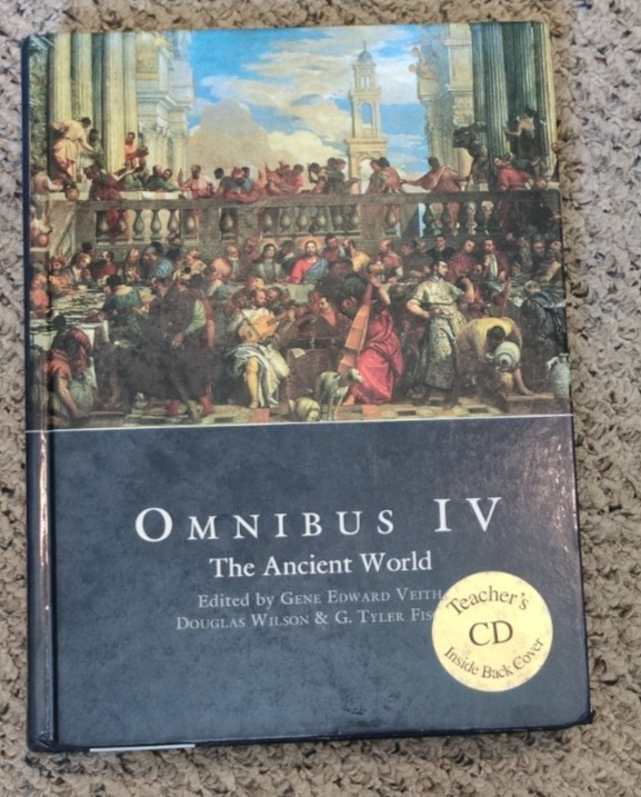 Omnibus IV The Ancient World Veritas Press Hardcover w/ Teacher’s CD