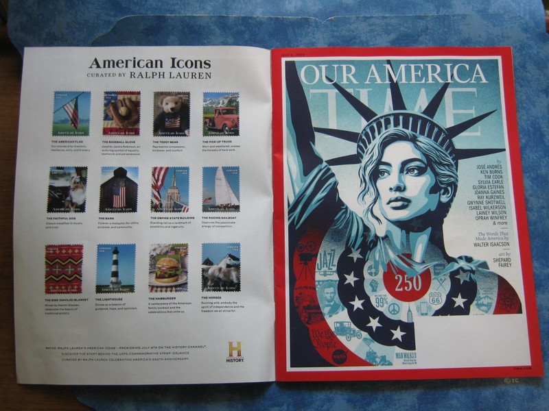 TIME MAGAZINE July 6, 2026 OUR AMERICA The Words and The Art That Made America