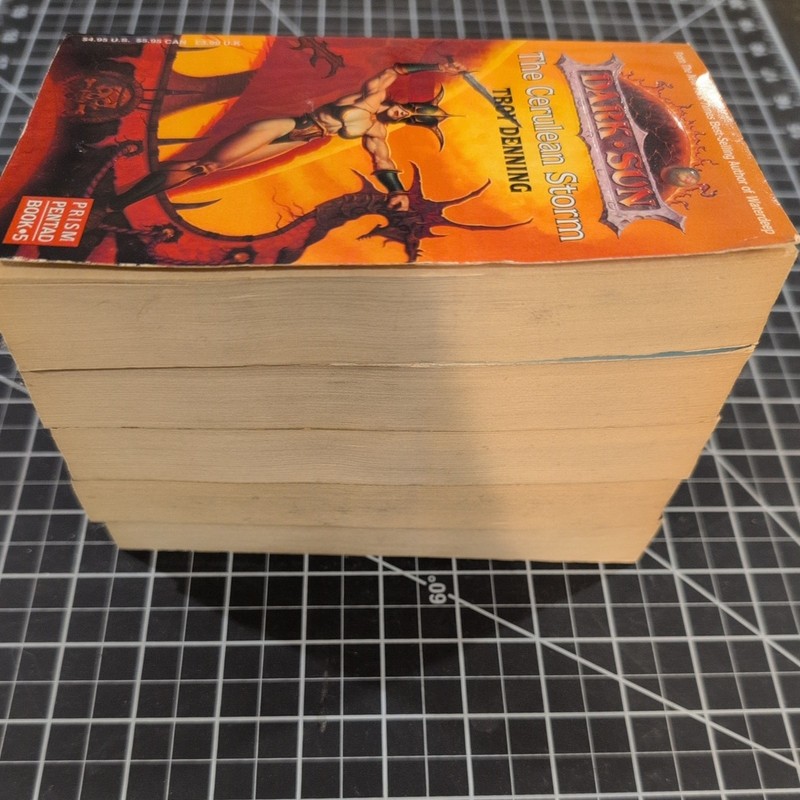 Dark Sun: Complete First Edition Prism Pentad Series 1-5, Dungeons & Dragons Lot gallery