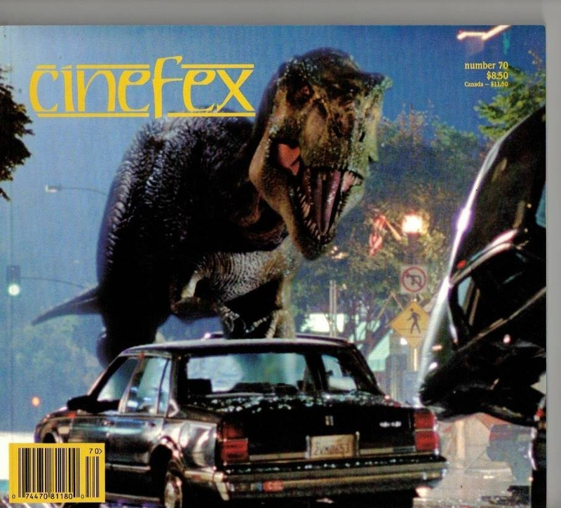 Cinefex #70 Jun 1997 Jurassic Park The Lost World Men In Black The Fifth Element