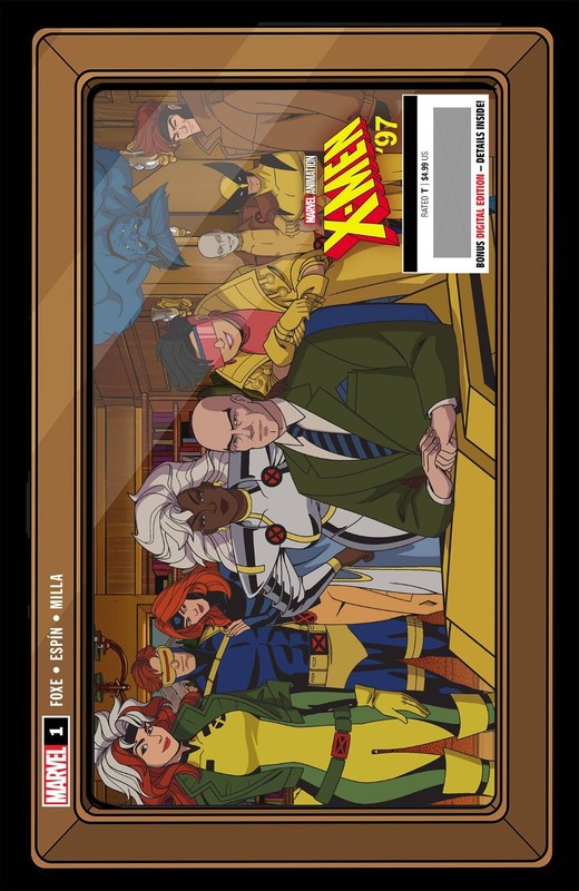 X-MEN 97 #1 3RD PTG MARVEL ANIMATION VARIANT (26/06/2024)