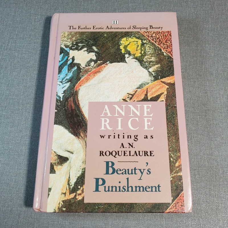 Beauty’s Punishment Anne Rice 1984 Erotic Novel A.N. Roquelaure Plume Book
