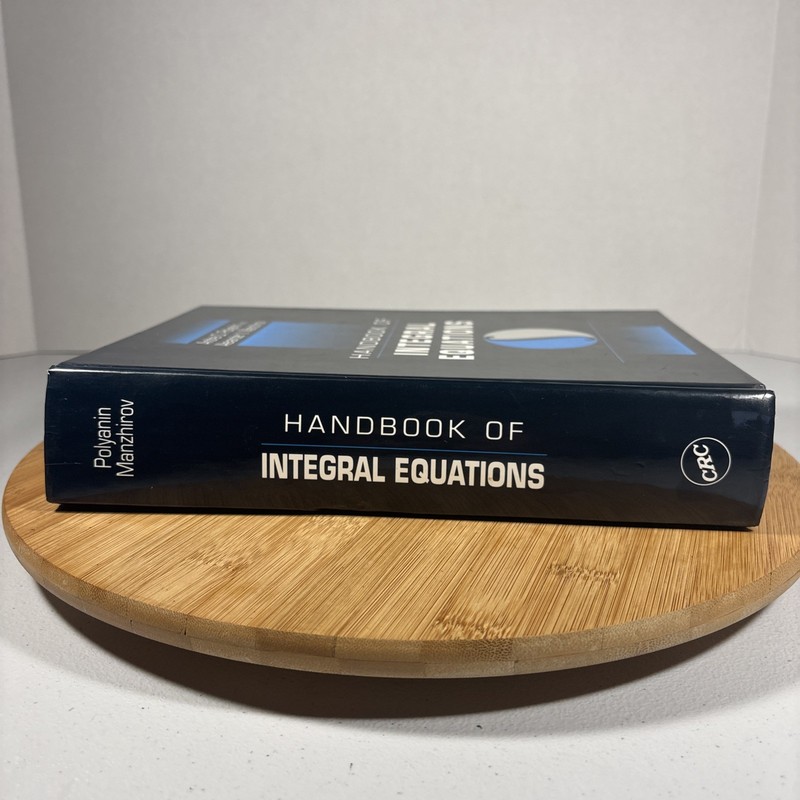 USED Handbook Of Integral Equations Andrei D. Polyanin & Alexander Manzhirov CRC gallery