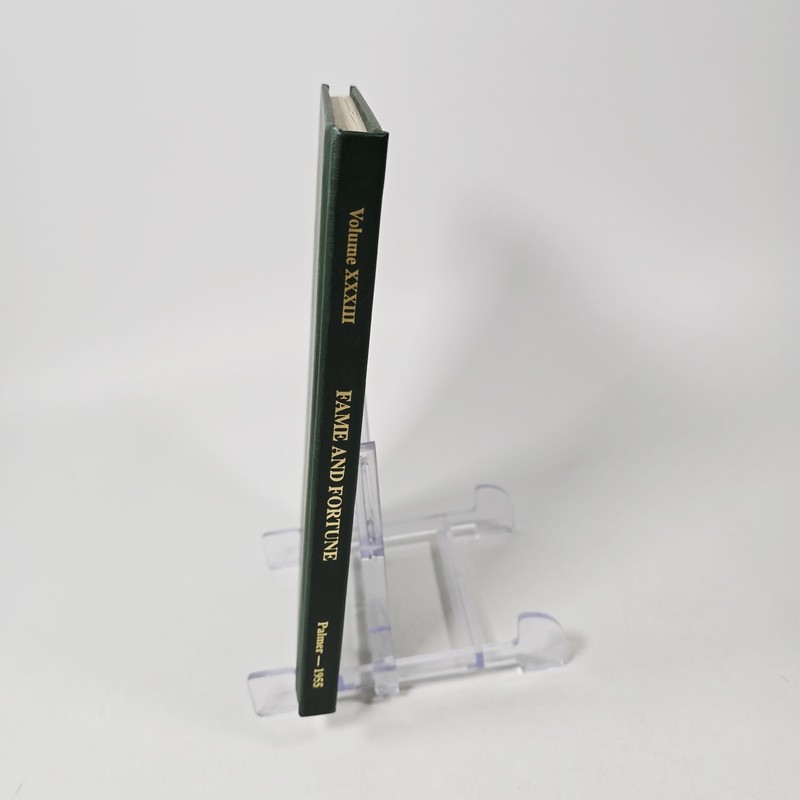 Fame and Fortune Vol 33 BJ Palmer Chiropractic Green Book 1955 Hardcover 1st gallery