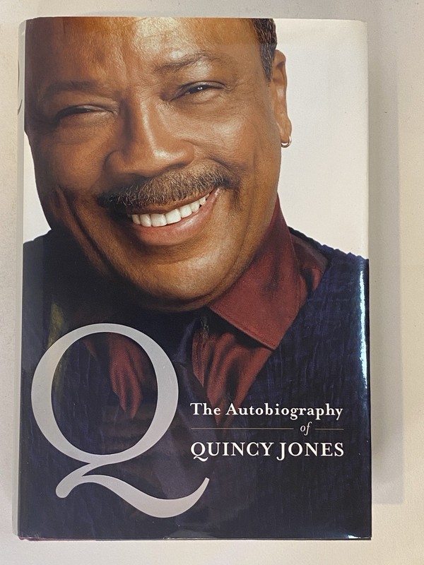 Q The Autobiography of Quincy Jones SIGNED 2001 hcdj 1st ed inscribed to XM boss gallery
