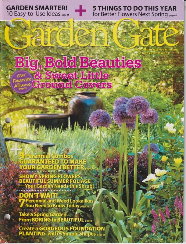 Garden Gate June 2013 Big, Bold Beauties & Sweet Little Ground Covers (Magazine