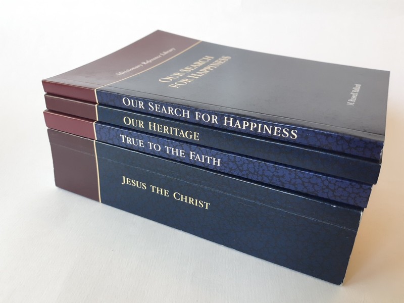 Missionary Reference Library Lot Of 4 Talmage LDS Mormon Books Jesus the Christ