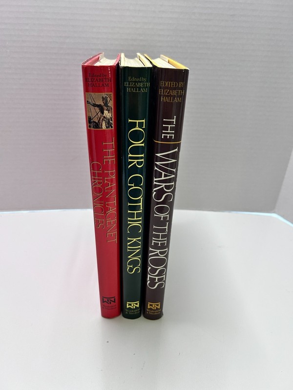 Lot of 3 Coffee Table Books - English / British History -Wars of The Roses Decor gallery