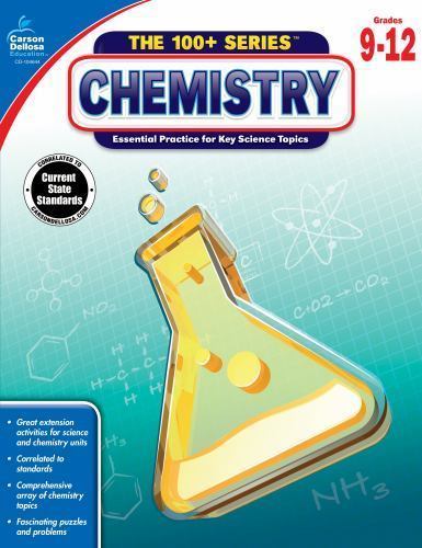 The 100+ Series (Tm) Ser.: Chemistry by Carson Dellosa Education (2015, Trade…