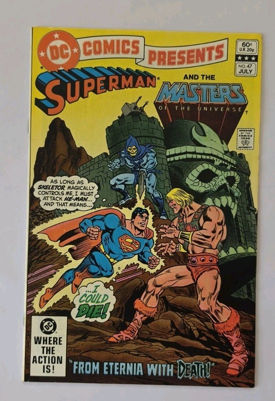 DC Comics Presents #47 / 1982 / 1st App. He-Man & Skelator (std comic) / FN+