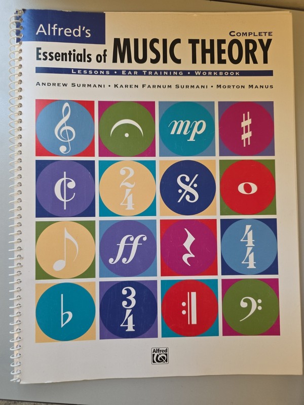 85 Alfred’s Complete Essentials of Music Theory – Spiral – Lesson & Ear Training