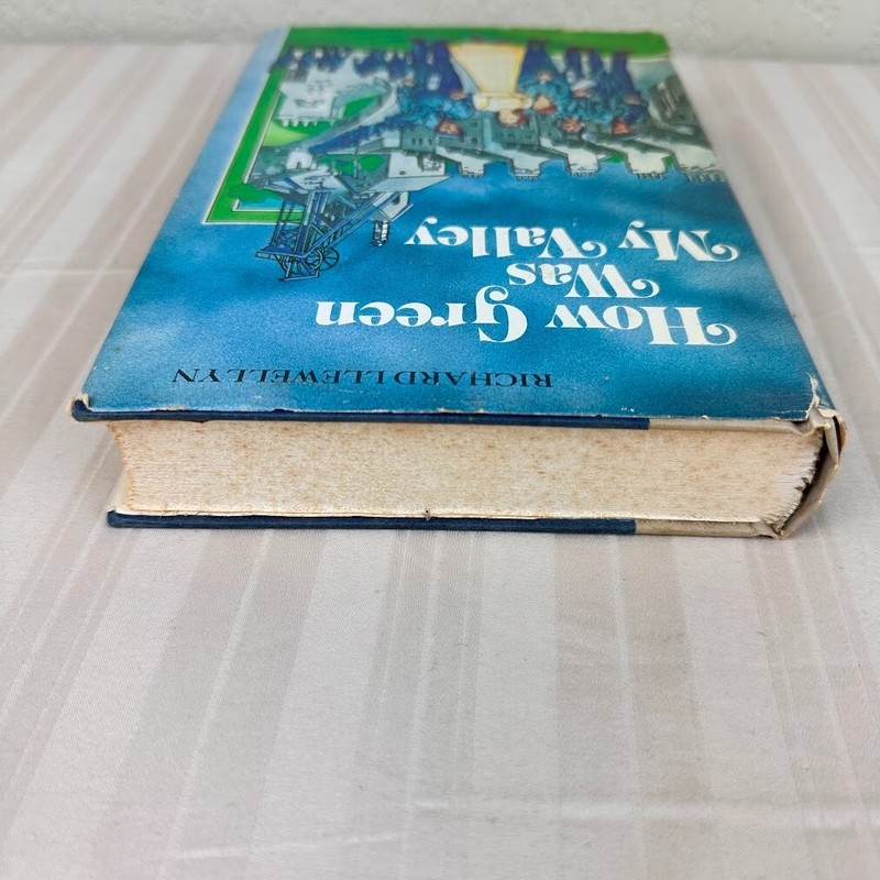 HOW GREEN WAS MY VALLEY by Richard Llewellyn Hardcover Macmillan 1940 Book gallery