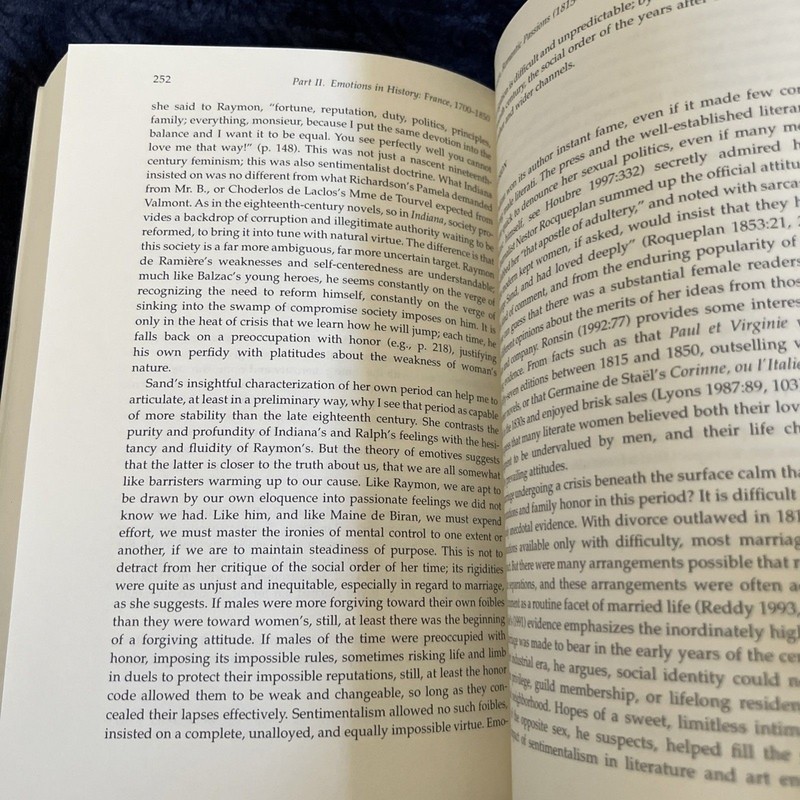 The Navigation of Feeling: A Framework for the History of Emotions, Reddy, Very gallery