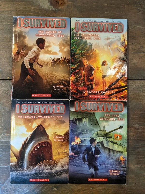 I SURVIVED Books Series LOT OF 11 Early Chapter Ages 7-10 - Lauren Tarshis gallery