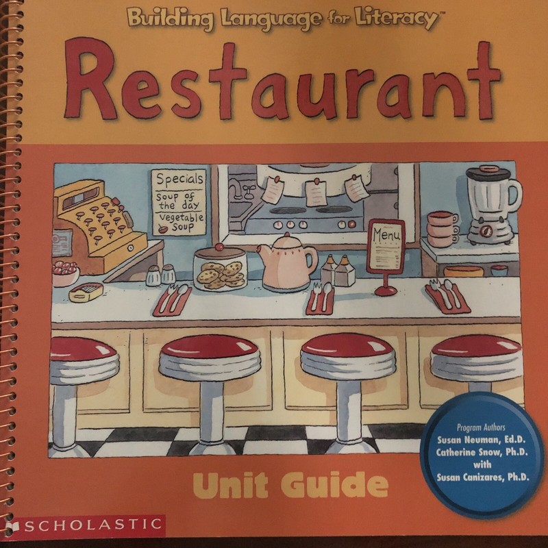 Building Language for Literacy «Restaurant” Unit Guide