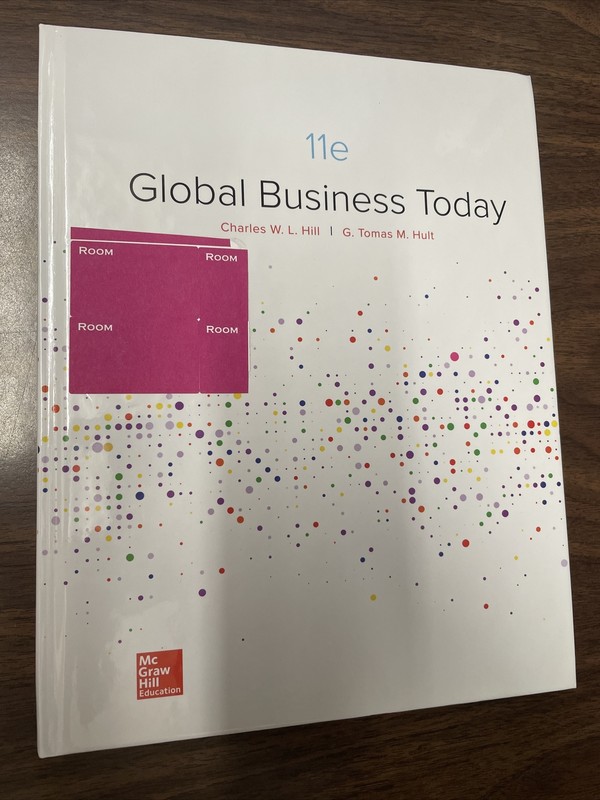 Global Business Today 11th Ed. by G. Tomas (2018, Hardcover) – UNUSED – NEW