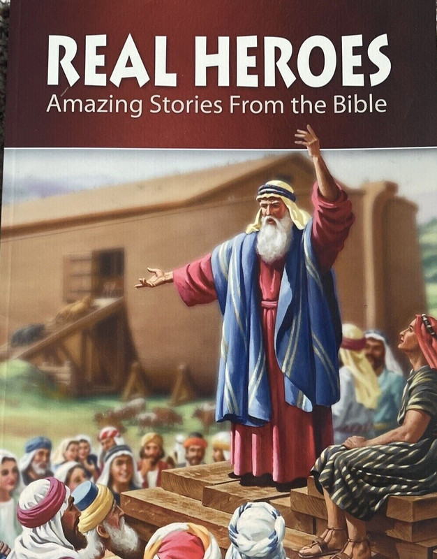 REAL HEROES: AMAZING STORIES FROM THE BIBLE by Merlin L. Neff