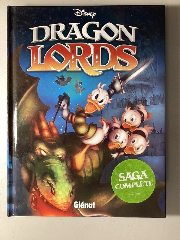 Disney Dragon Lords Graphic Novel Pub. 2012 Glenat In French