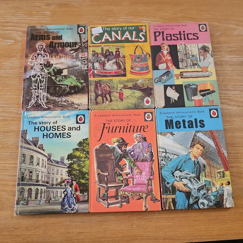 18 Ladybird Books The Story Of Railways, ships, Flight,canals Series 601 584 C2 gallery