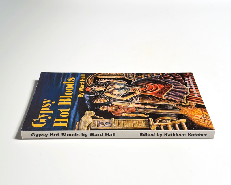 Ward Hall Signed Gypsy Hot Bloods Vintage Carnival Sideshow Novel 1st Edition VG gallery