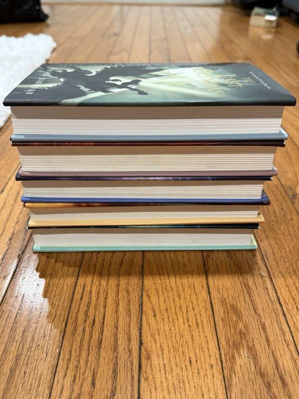 Percy Jackson Olympians HC Set, Lightning Thief Series 1st Ed OOP—VERY GOOD gallery