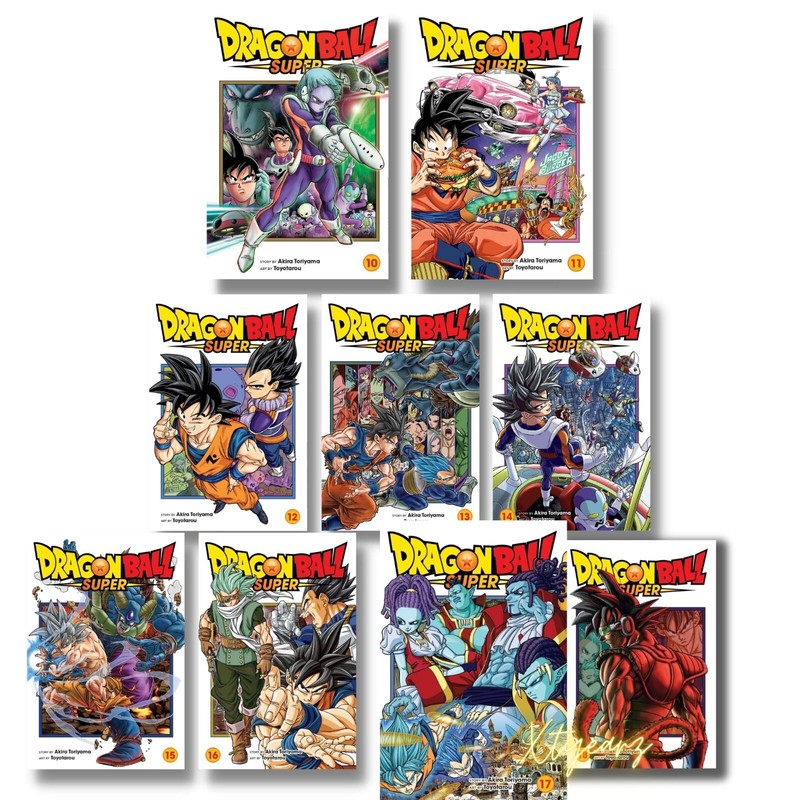 Dragon Ball Super Manga Vol. 10-18 In English by Akira Toriyama-Viz Media LLC gallery