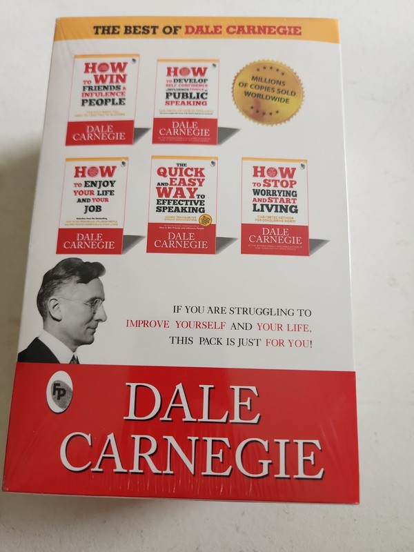 The Best of Dale Carnegie (Set of 5 Books) - Paperback, by Dale Carnegie - New h gallery