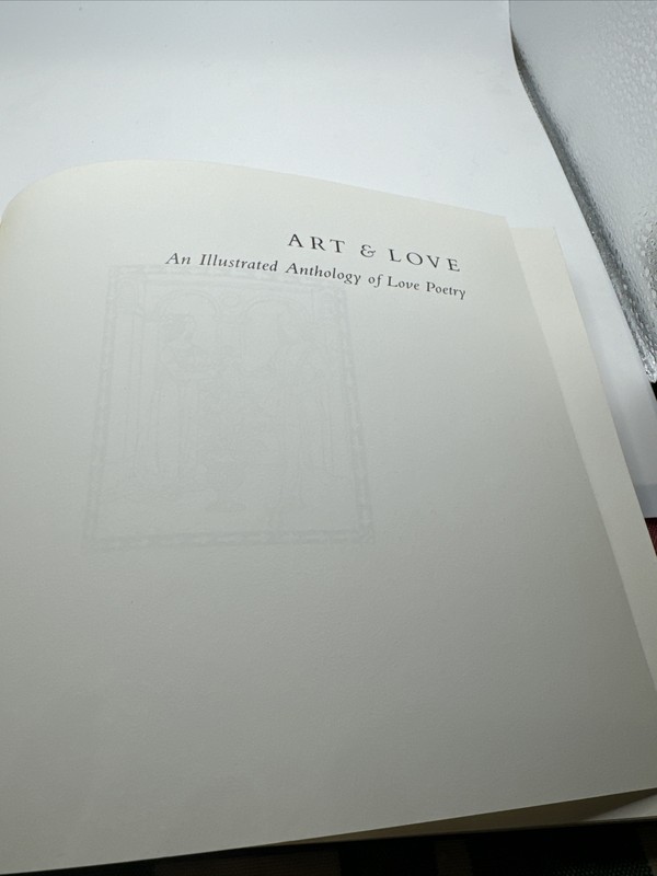 Art and Love : An Illustrated Anthology of Love Poetry by Kate Farrell (1990,... gallery