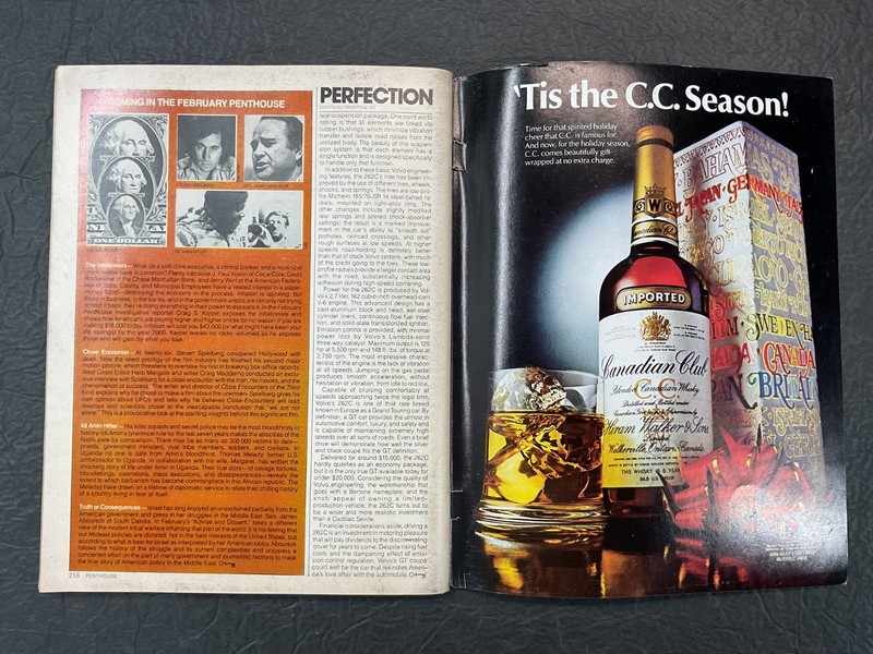 Penthouse Magazine January 1978 Special Issue Centerfold Intact Solid Condition gallery