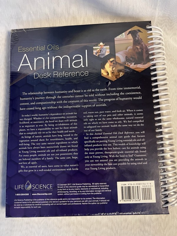 Animal Essential Oils Desk Reference 1st Edition by Life Science Publishers New gallery