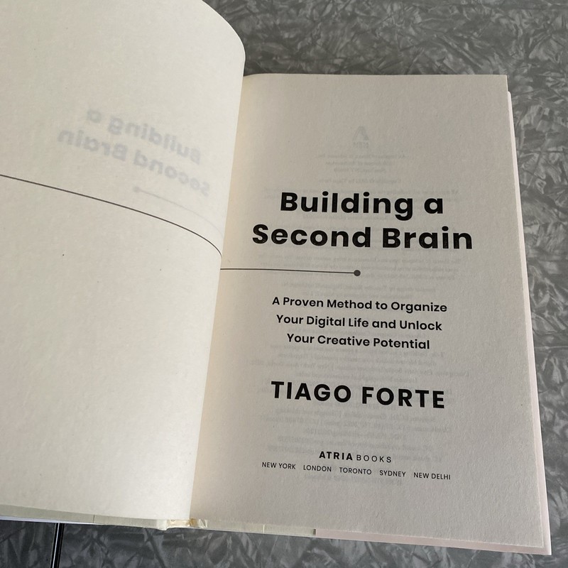 Building a Second Brain Proven Method to Organize Your Digital Life Tiago Forte gallery