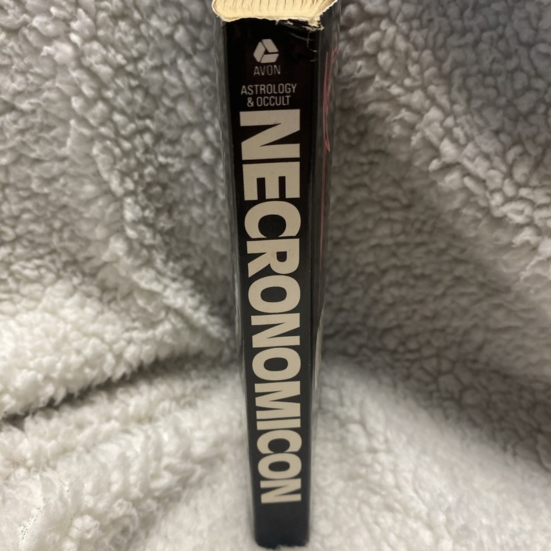 Necronomicon RARE!! - First Avon Edition 1980 - Paperback SIGNED gallery