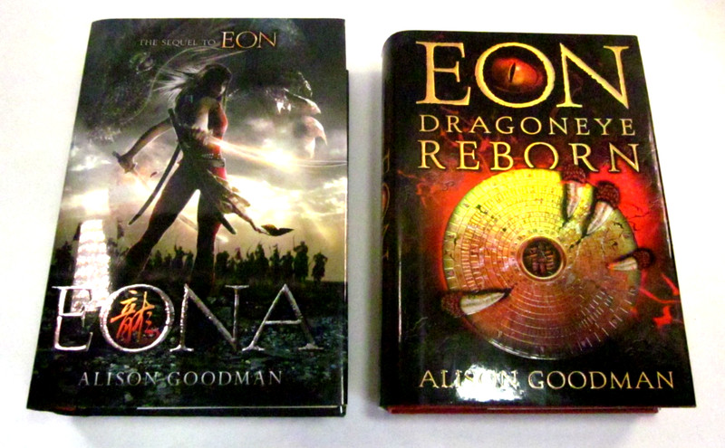 2 Books Eon & Eona First Edition Alison Goodman 2008 2011 Viking HC DJ