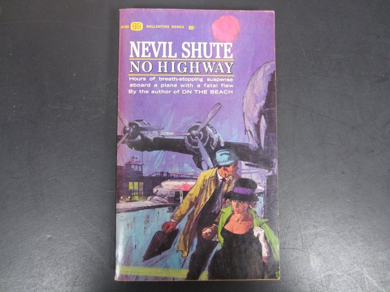No Highway Nevil Shute 1948 Ballantine Books Aviation Suspense Novel Paperback