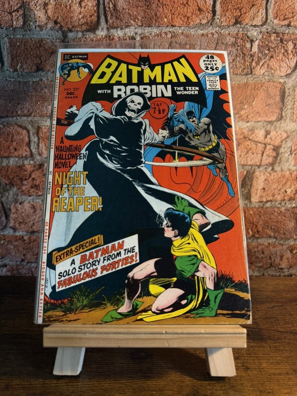 BATMAN #237 DC COMICS 1971, 1st APP REAPER, 1st RUTLAND FN/VF gallery