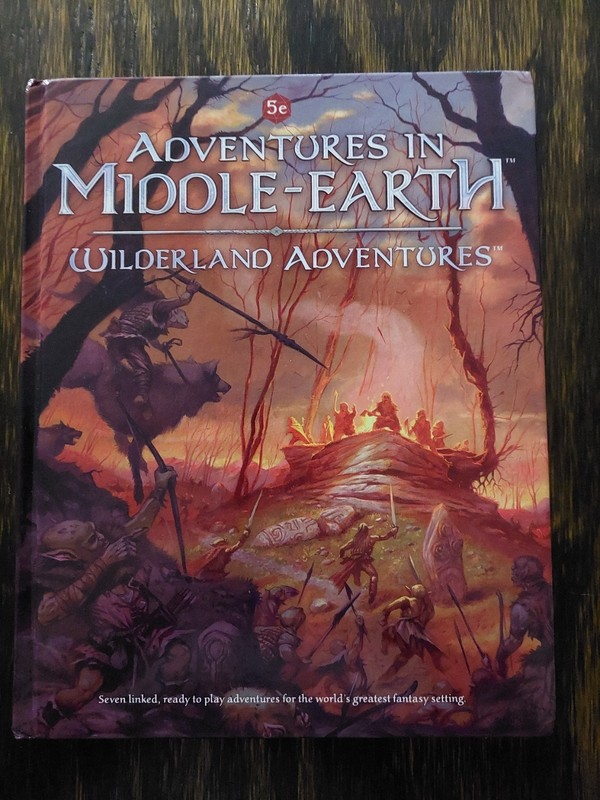 Adventures in Middle Earth Wilderland Adventures by Cubicle 7 (2017, Hardcover)