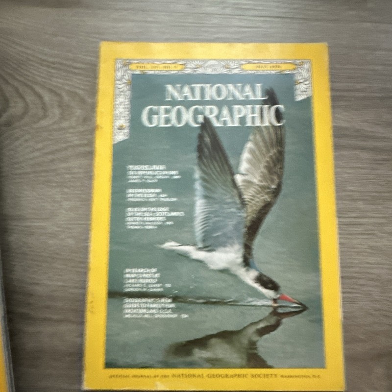 National Geographic Magazine Lot Of 6 Issues 1970 May Jun Jul Oct Nov Vol 138 gallery