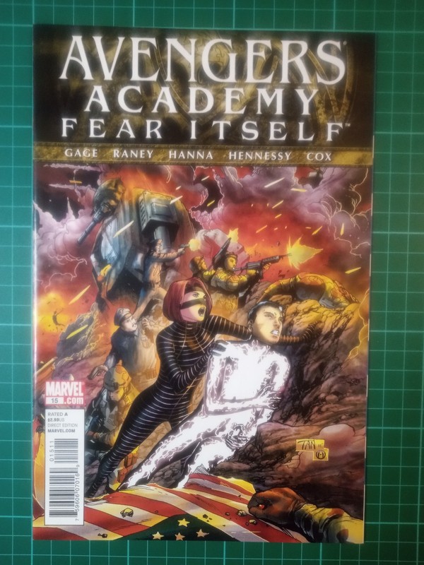 AVENGERS ACADEMY #15 COVER A (2010 SERIES) , Direct , Gage , NM Near Mint WP