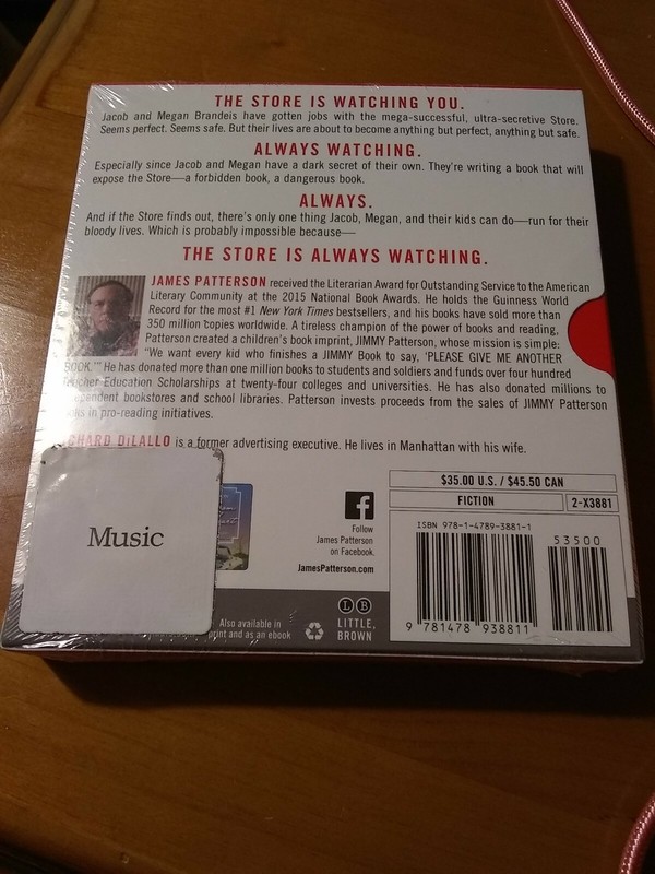 The Store by James Patterson: New Audiobook sealed in plastic NIB unabridged gallery